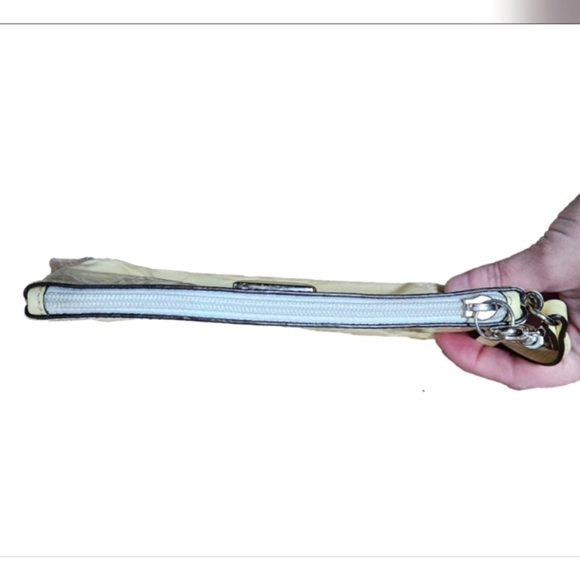 Coach | Patent Leather Wrislet | Cream | Womens - Picture 5 of 16